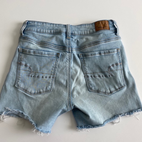 AMERICAN EAGLE HIGH RISE SHORTIE - Picture 5 of 8